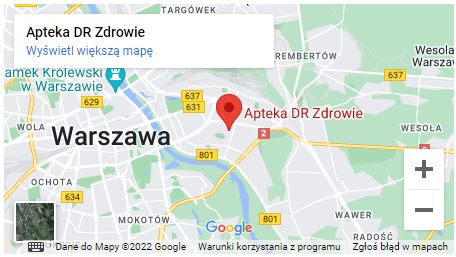 Dr Zdrowie apteka Warszawa CH Goclaw