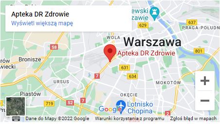Dr Zdrowie apteka Warszawa CH Reduta