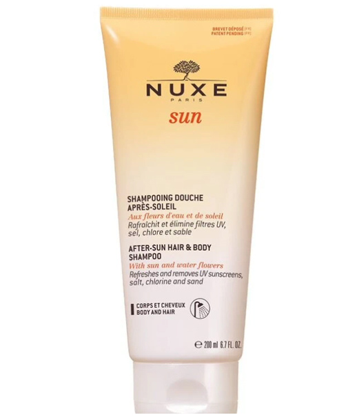 NUXE Sun Żel pod prysznic po opalaniu do ciała i włosów - 200 ml