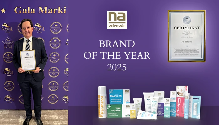 Brand of the year 2025 Dr Zdrowie Na Zdrowie