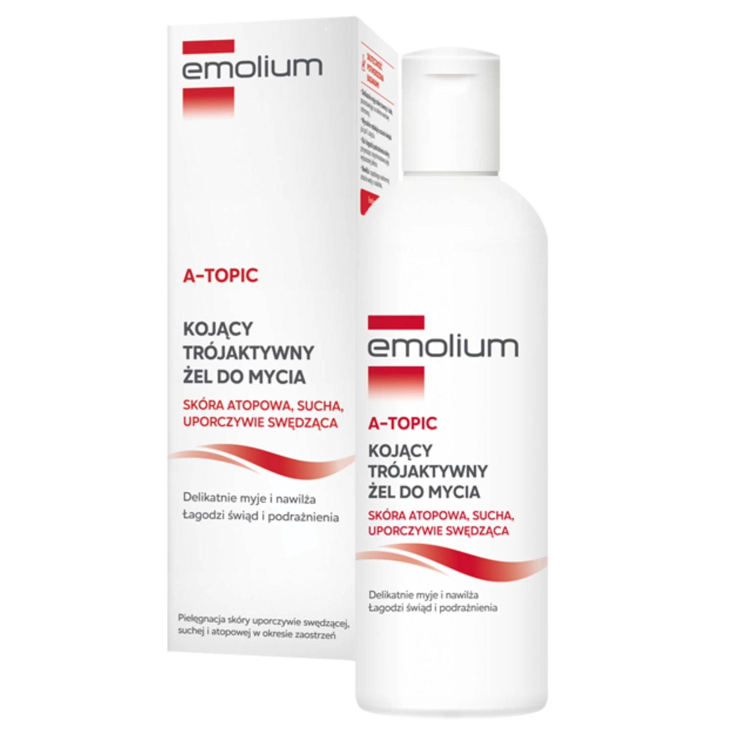 EMOLIUM A TOPIC Kojacy Trojaktywny Zel Do Mycia 200ml