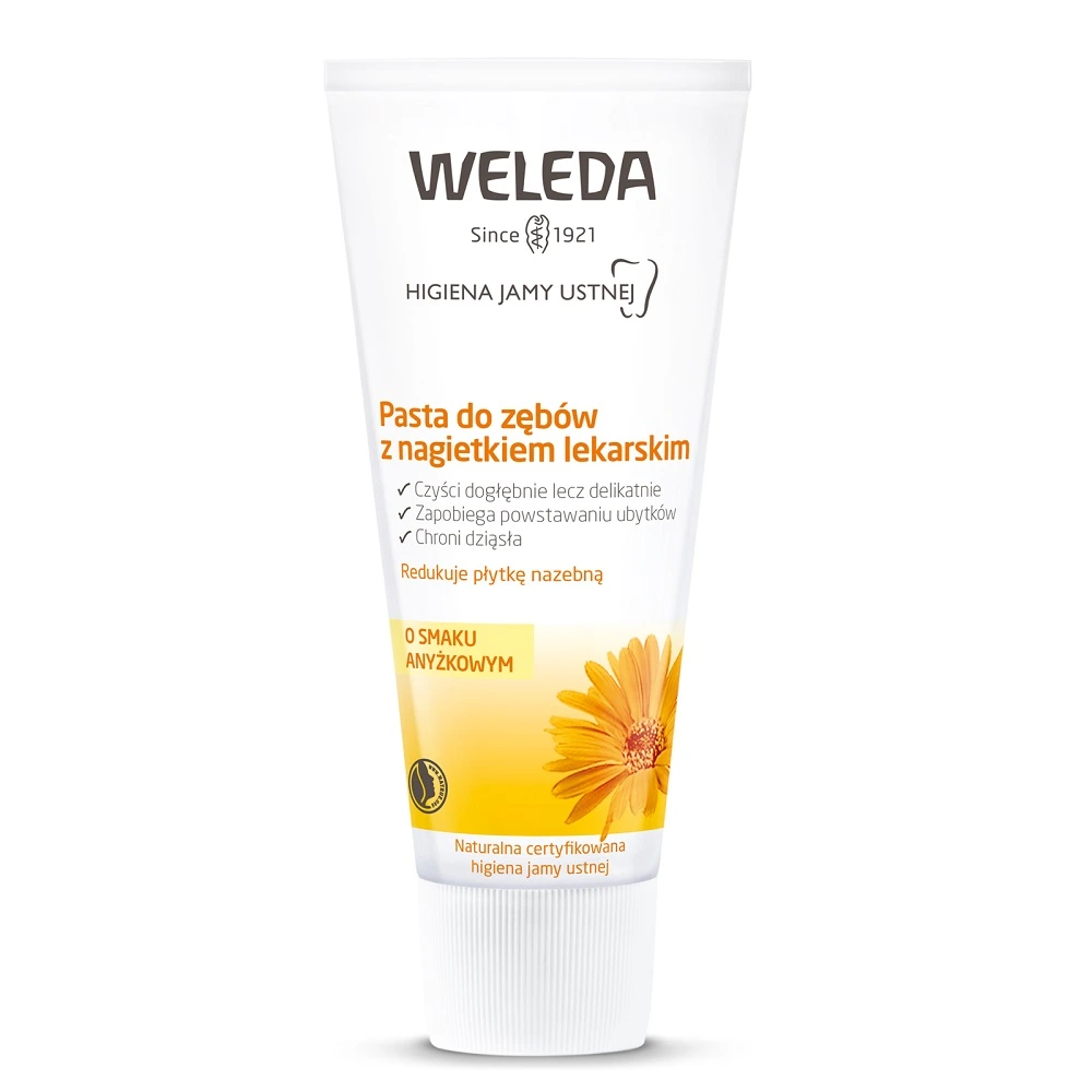WELEDA Pasta do zebow z nagietkiem lekarskim 75ml